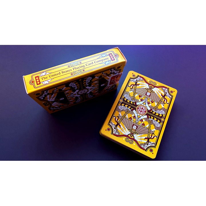 Bicycle Wukong Rebellion (Yellow) Playing Cards