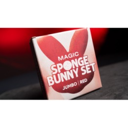 Magic Sponge Bunny Rabbit Set (Red) by Murphy's Magic