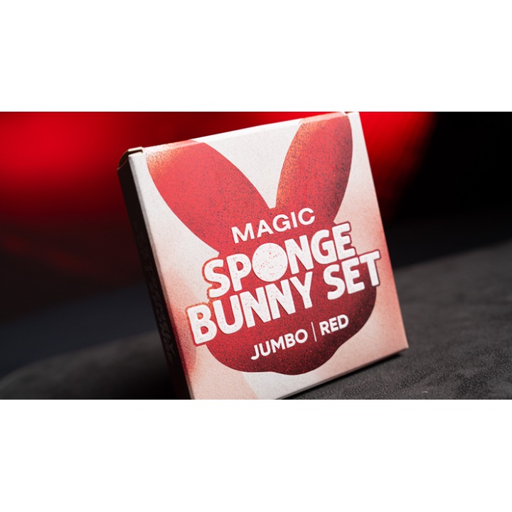 Magic Sponge Bunny Rabbit Set (Red) by Murphy's Magic