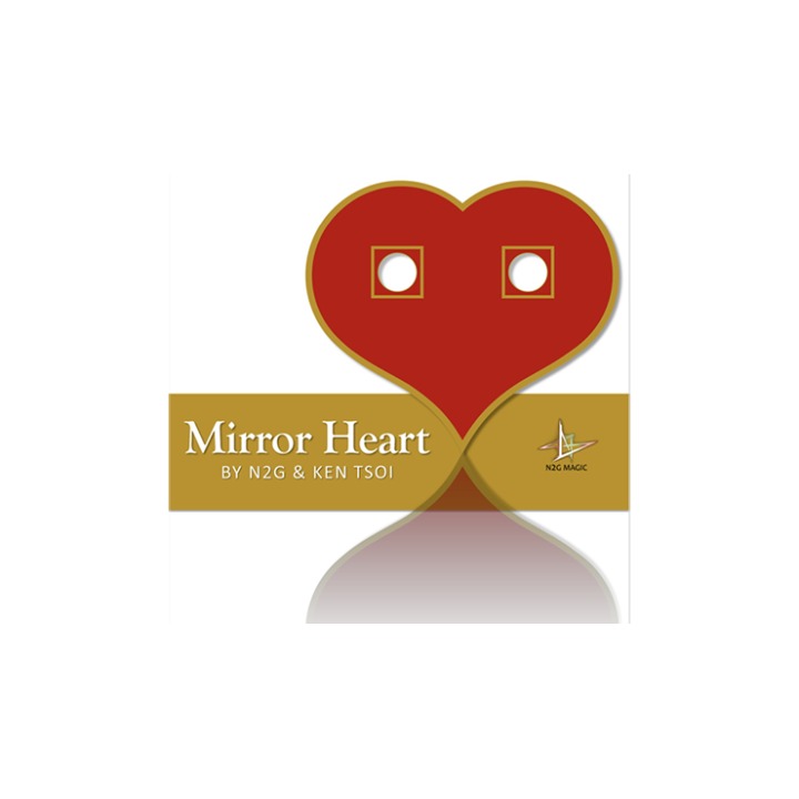 Mirror Heart Black by N2G & Ken Tsoi (Gimmicks and online instructions)