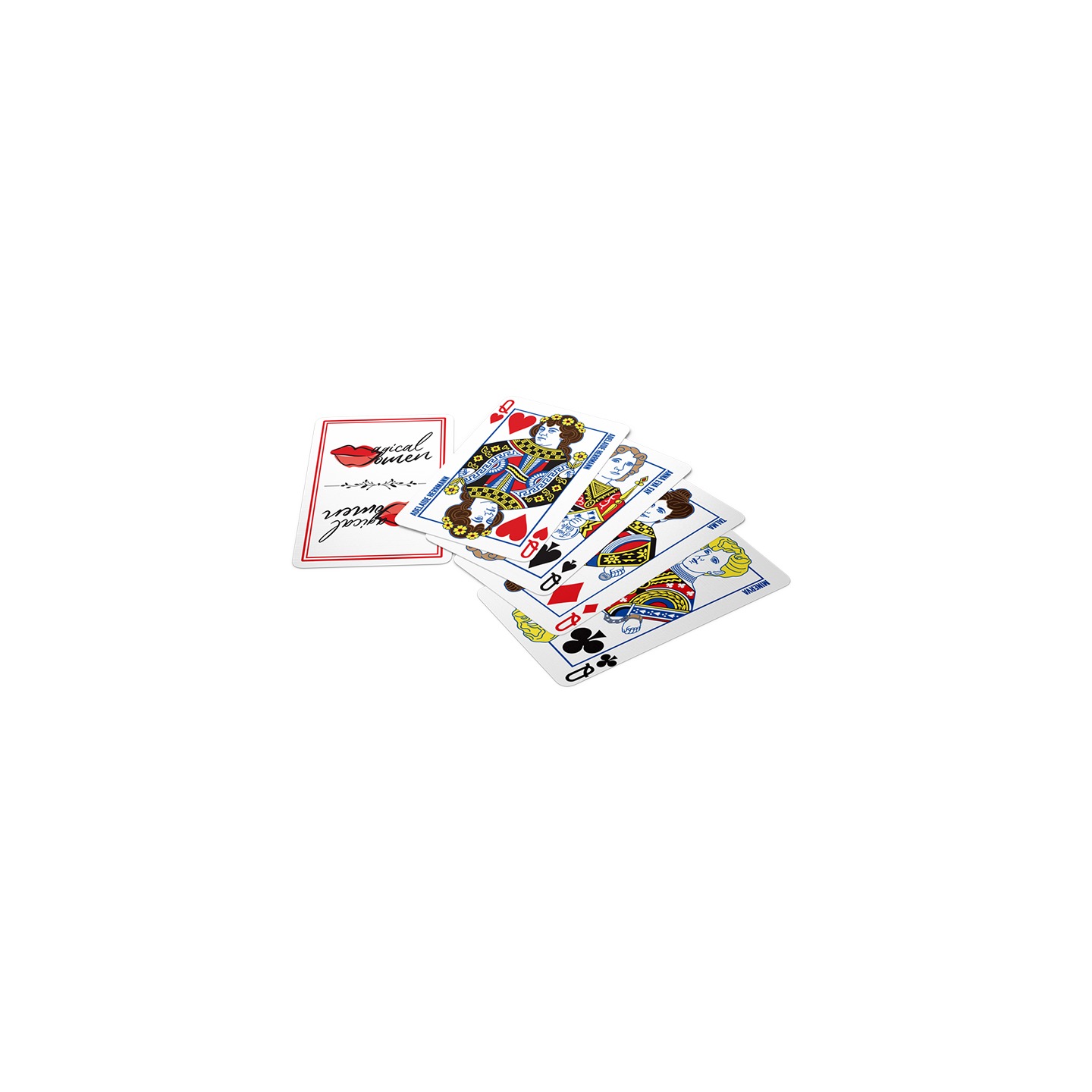 Magical Women Playing Cards