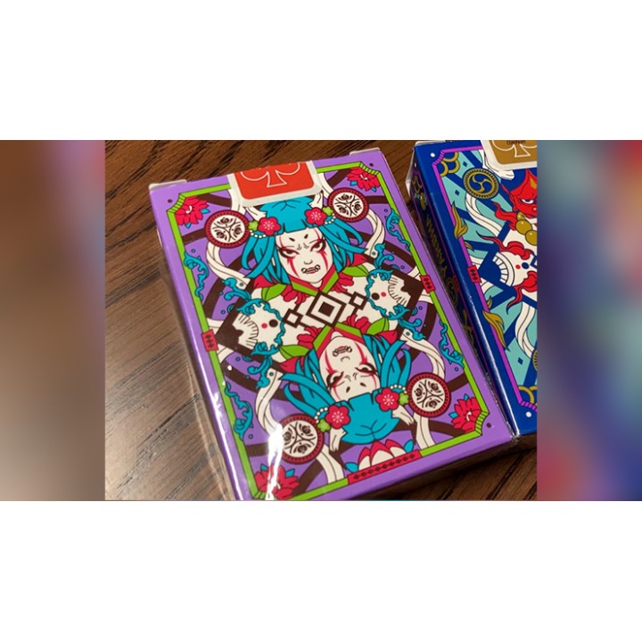 Bicycle Yaksha Hannya Playing Cards by Card Experiment