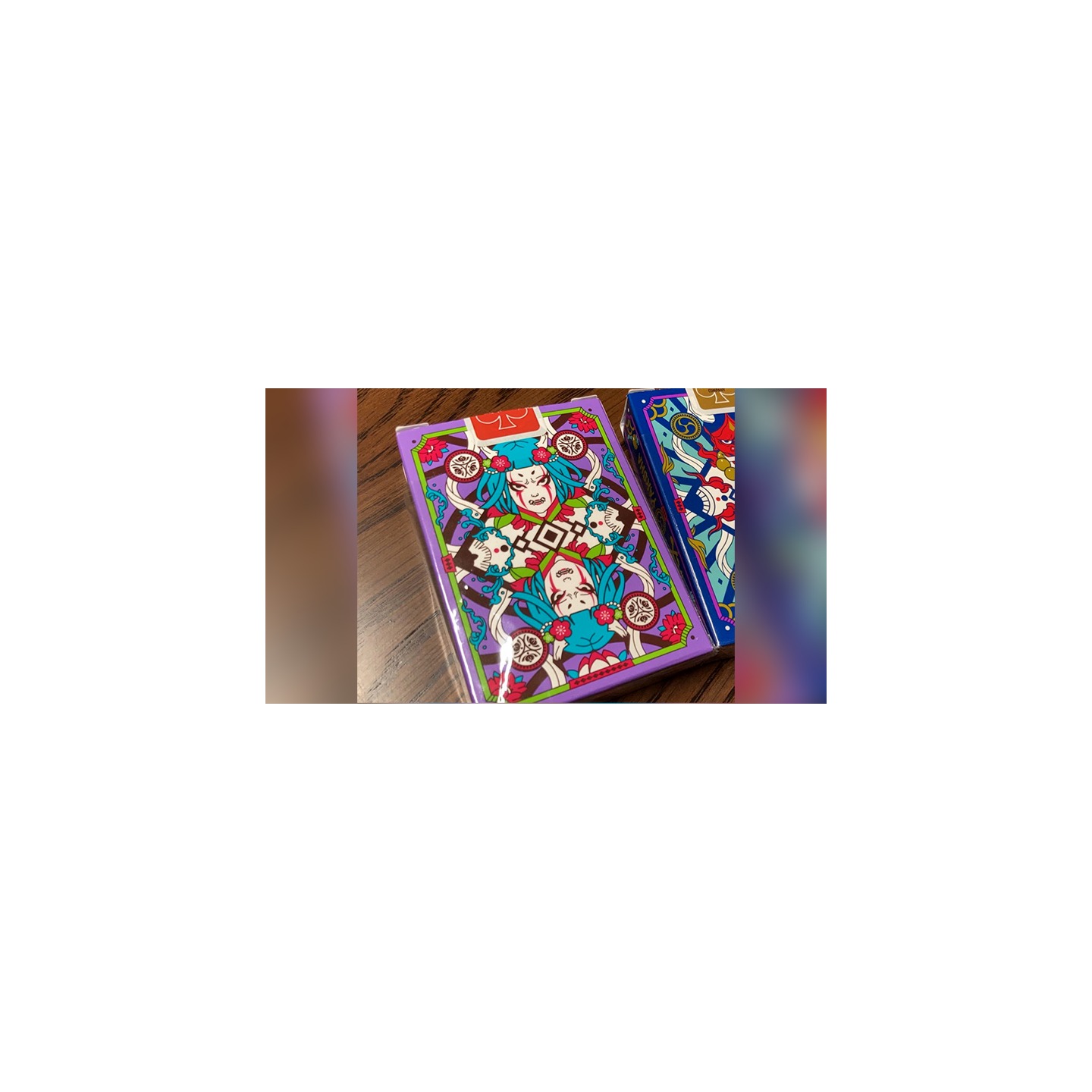 Bicycle Yaksha Hannya Playing Cards by Card Experiment