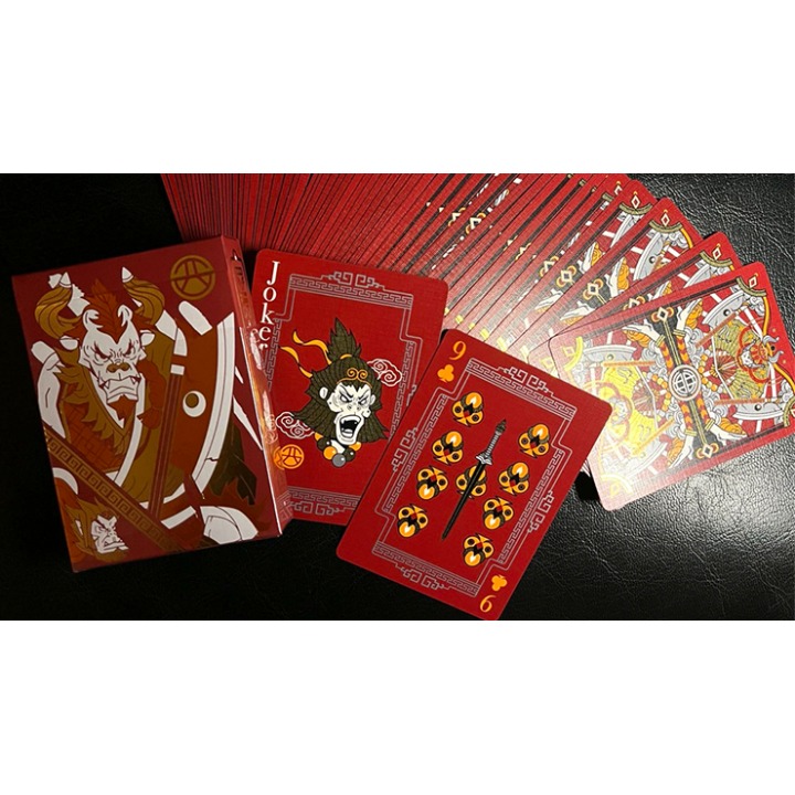 Bull Demon King Craft (Confusion Red) Playing Cards