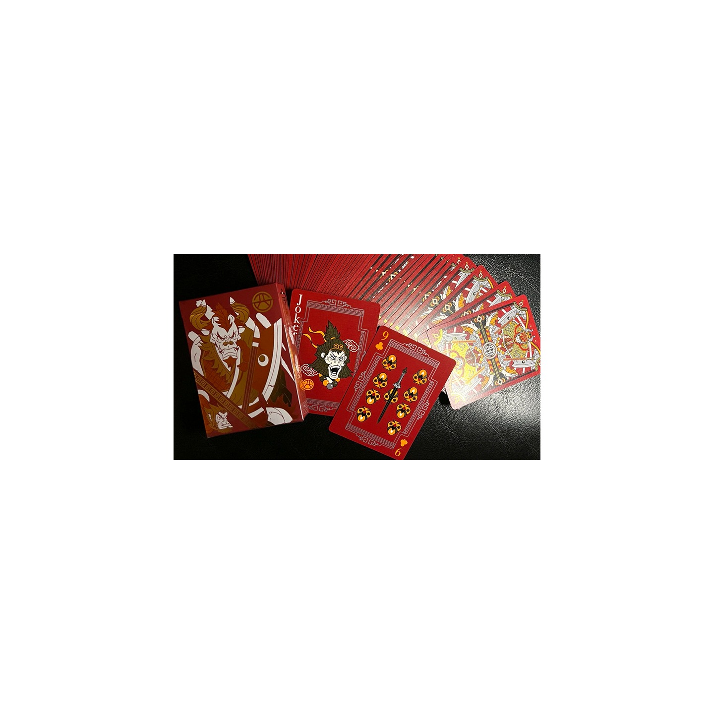 Bull Demon King Craft (Confusion Red) Playing Cards