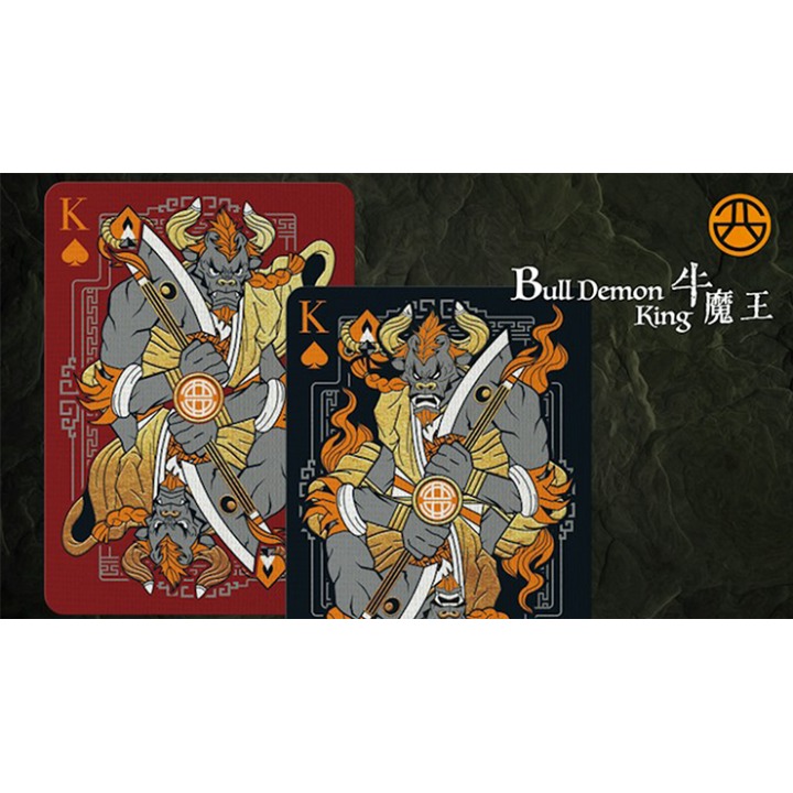 Bull Demon King Craft (Confusion Red) Playing Cards