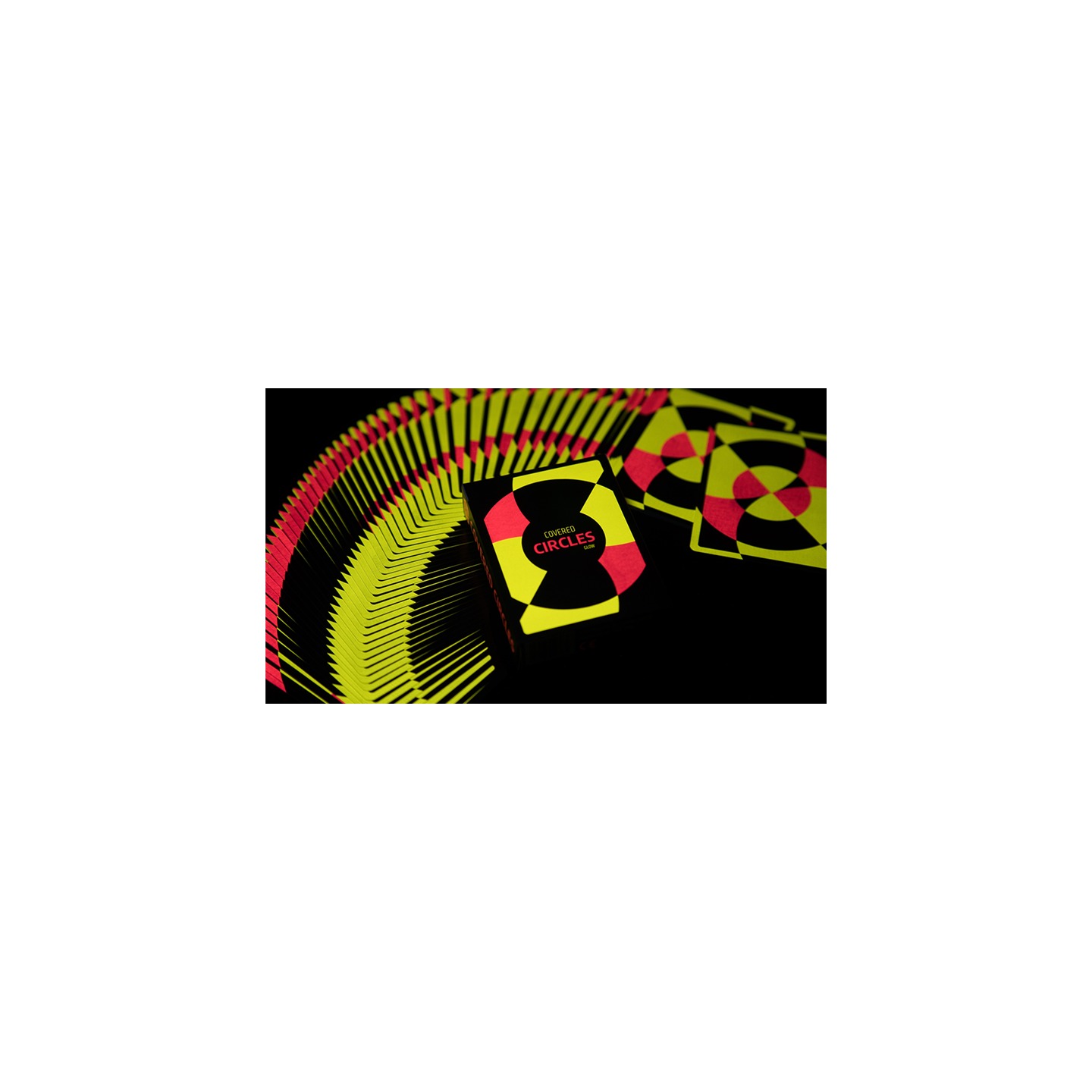Chris Cards Covered Circle GLOW Playing Cards