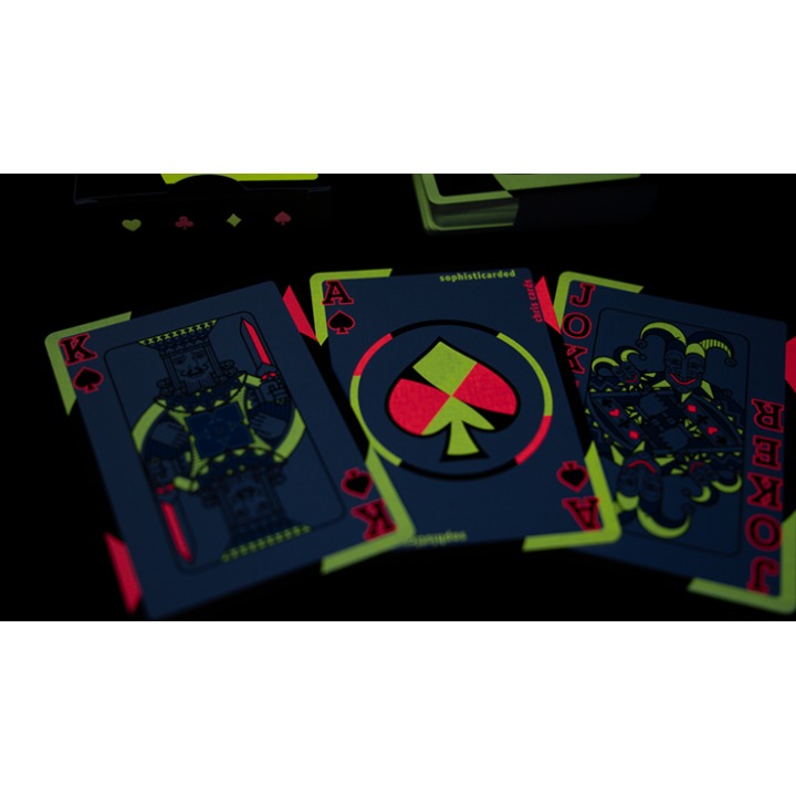 Chris Cards Covered Circle GLOW Playing Cards