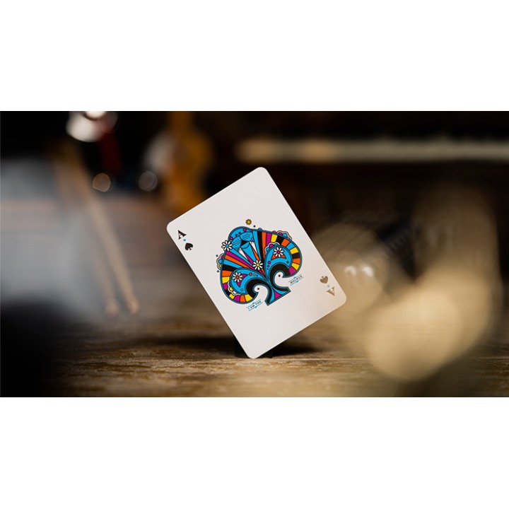 The Beatles (Blue) Playing Cards by theory11