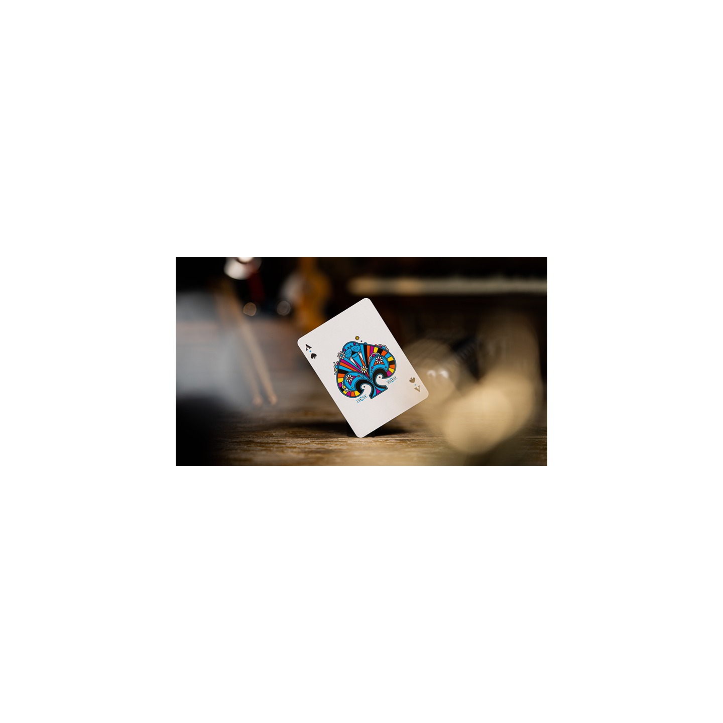 The Beatles (Blue) Playing Cards by theory11