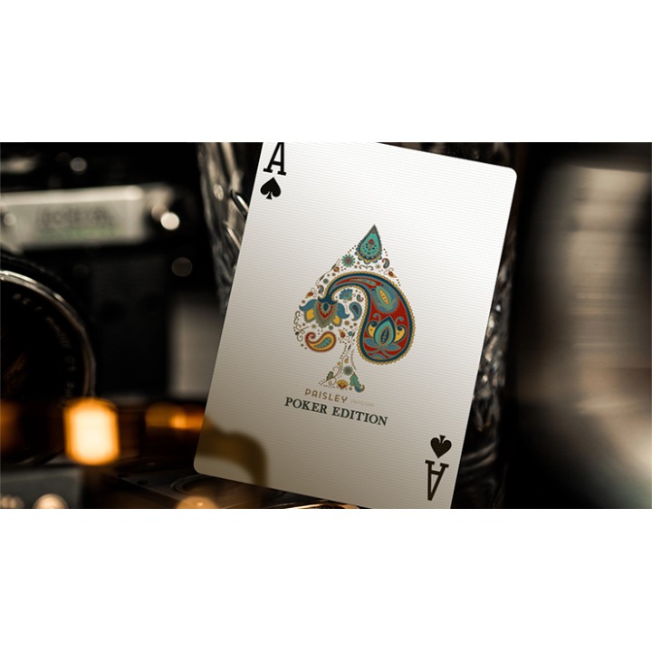 Paisley Poker Mini Playing Cards by Dutch Card House Company