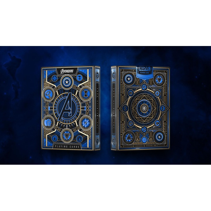 Avengers: Blue Edition Playing Cards by theory11