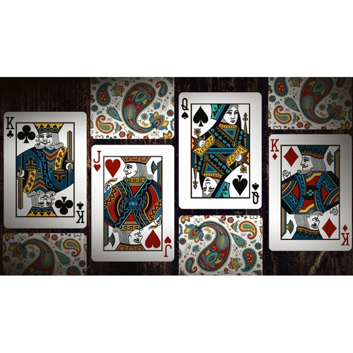 Paisley Poker Mini Playing Cards by Dutch Card House Company