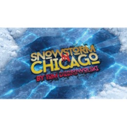 Bigblindmedia Presents Snowstorm In Chicago (Red) by Tom Dobrowolski