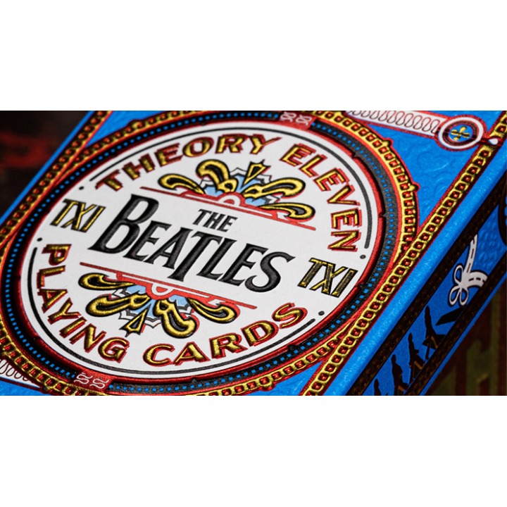 The Beatles (Blue) Playing Cards by theory11
