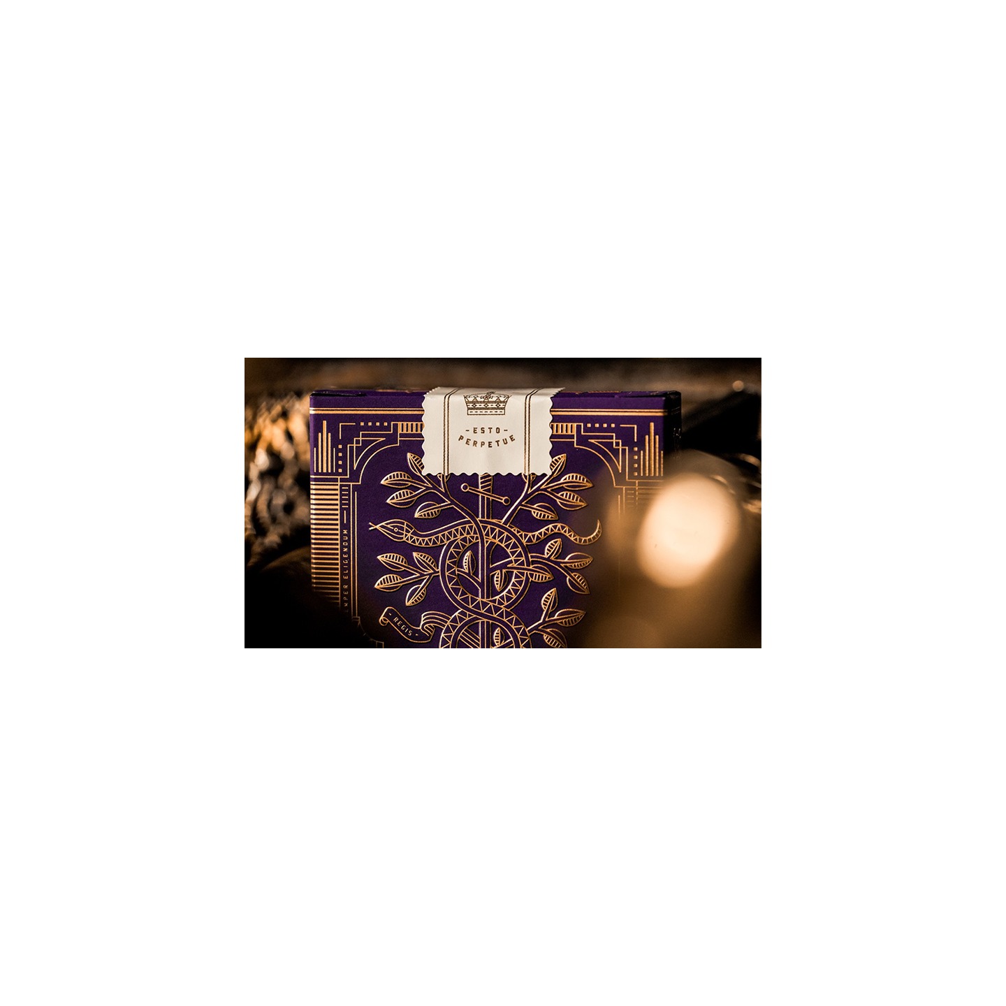 Monarch Royal Edition (Purple) Playing Cards by theory11