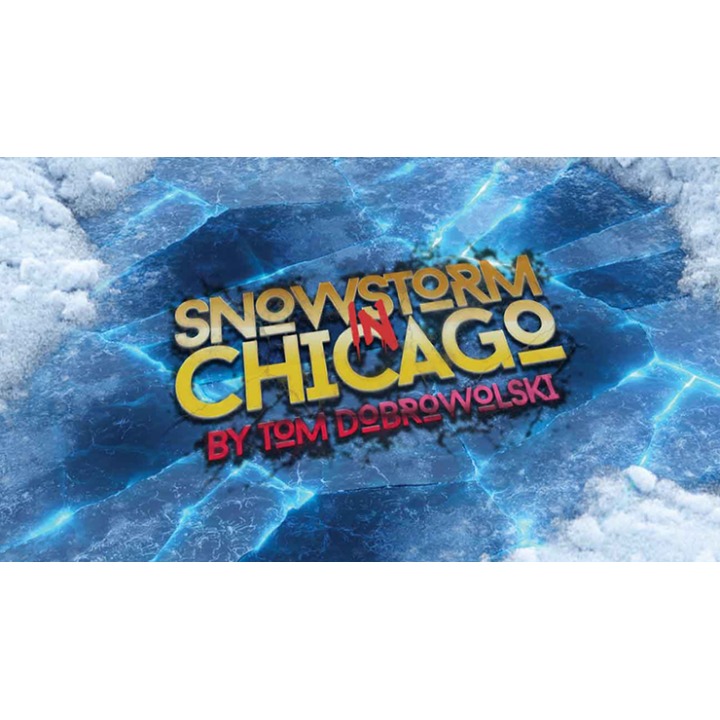 Bigblindmedia Presents Snowstorm In Chicago (Blue) by Tom Dobrowolski