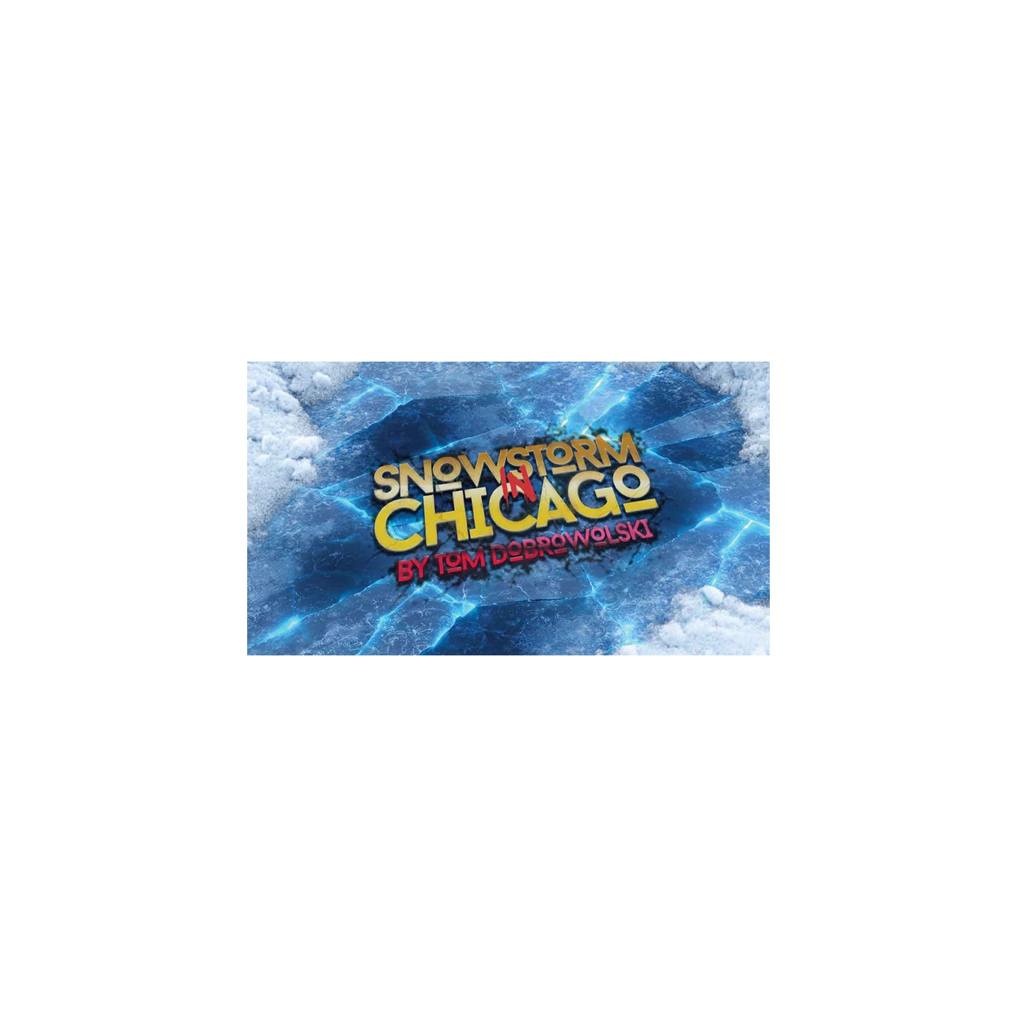 Bigblindmedia Presents Snowstorm In Chicago (Blue) by Tom Dobrowolski