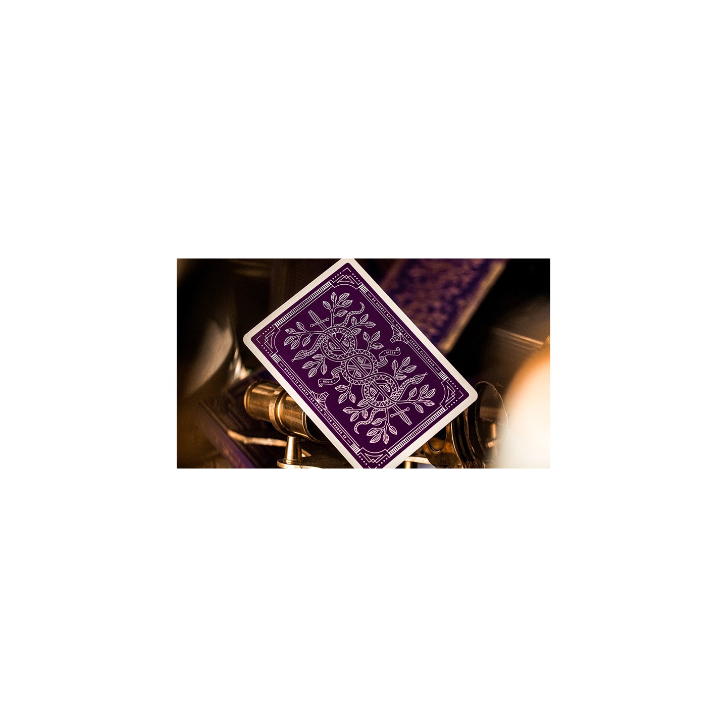 Monarch Royal Edition (Purple) Playing Cards by theory11