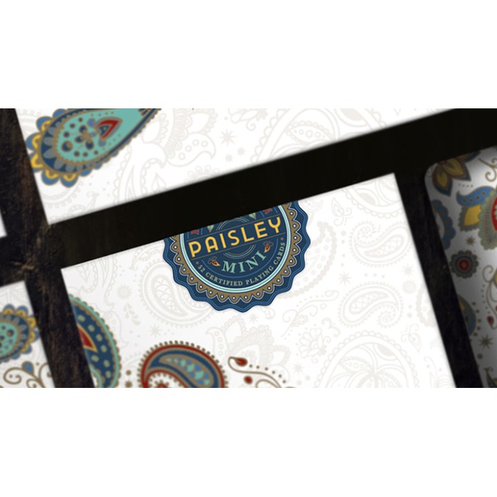 Paisley Poker Mini Playing Cards by Dutch Card House Company