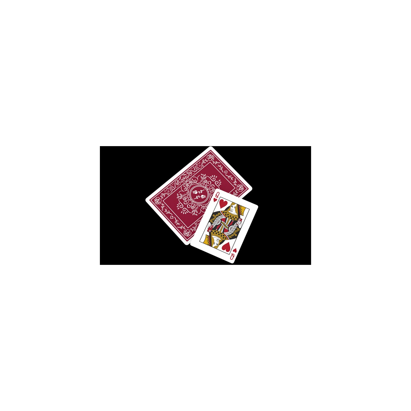 Black Roses Edelrot Mini Playing Cards (Collector's Box)