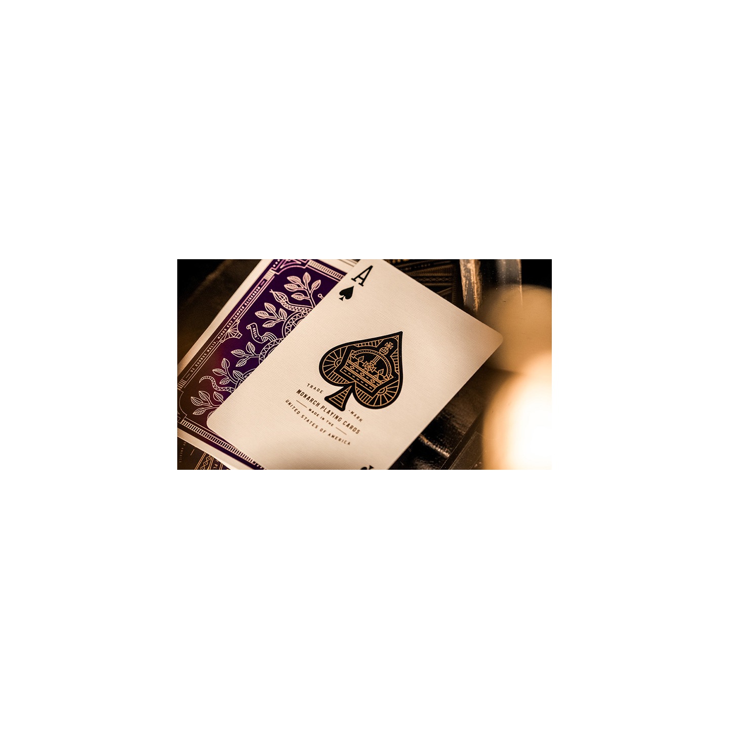 Monarch Royal Edition (Purple) Playing Cards by theory11