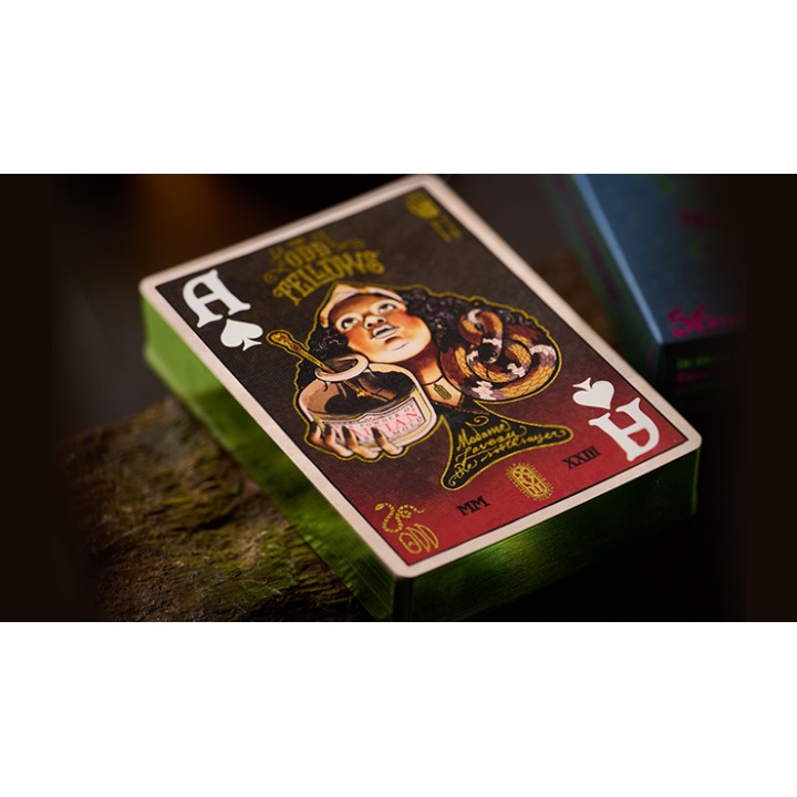 Odd Fellow Madame Laveau the Soothsayer Playing Cards by Stockholm17