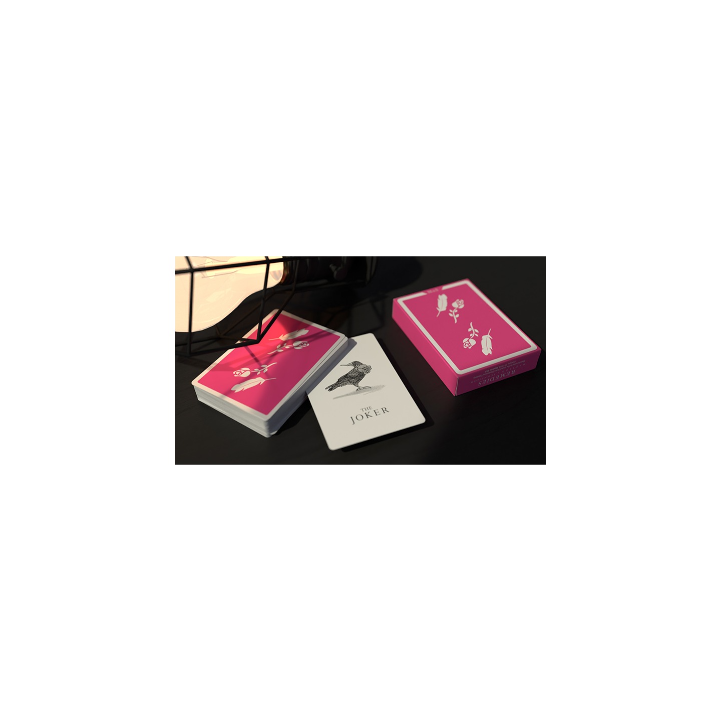 Pink Remedies Playing Cards by Madison x Schneider