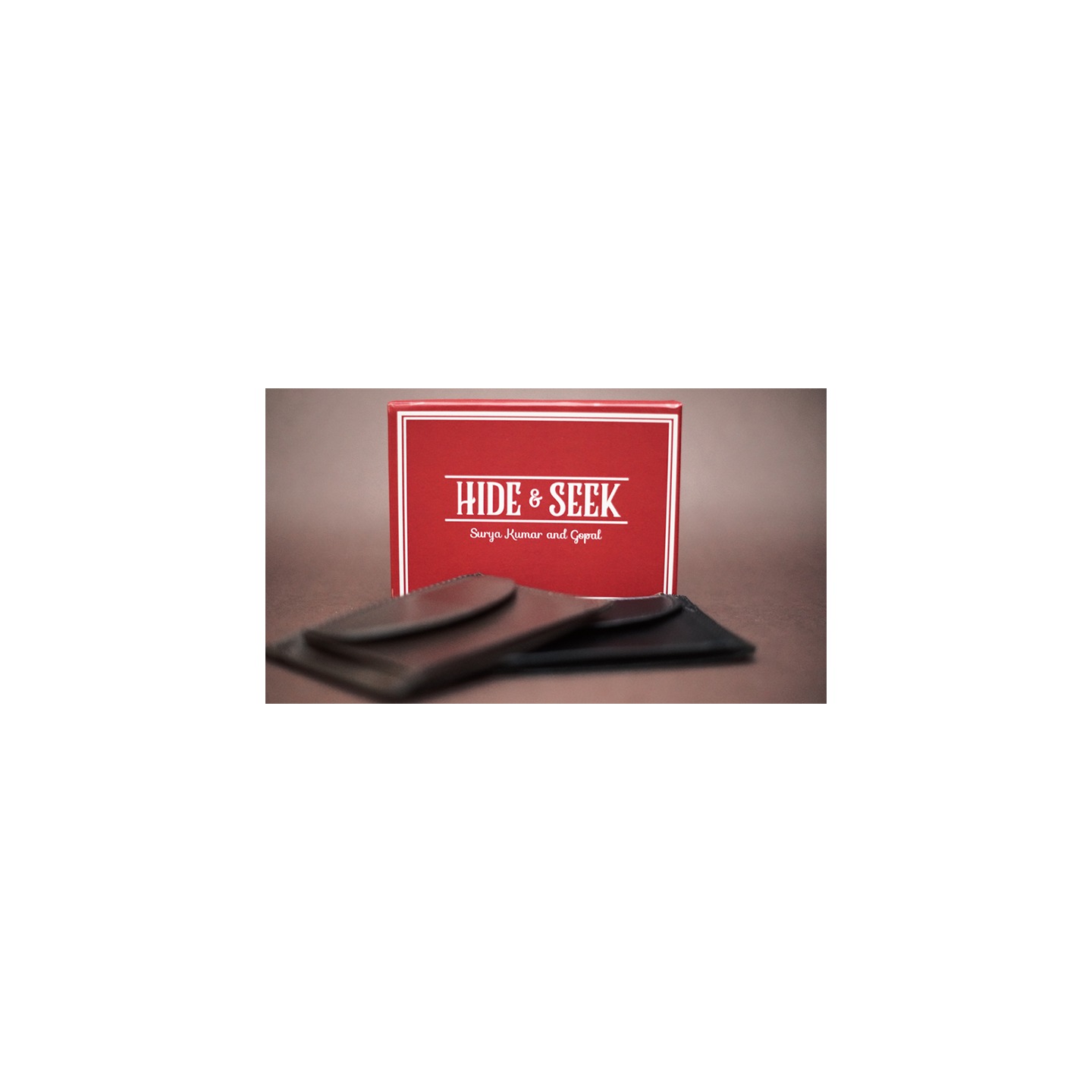 Hide and Seek Wallet (Black) By Surya Kumar and Gopal