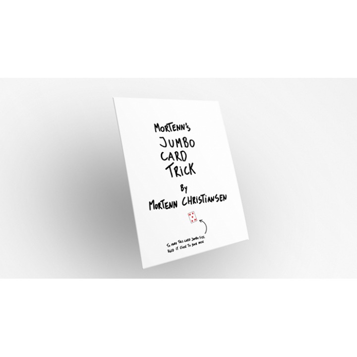 Mortenn's Jumbo Card Trick by Mortenn Christiansen