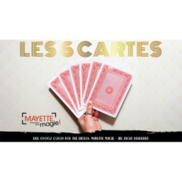 The 6 Cards by Mayette Magie Moderne