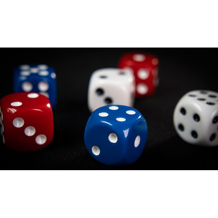 NON GIMMICKED DICE 6 PACK/MIXED by Tony Anverdi