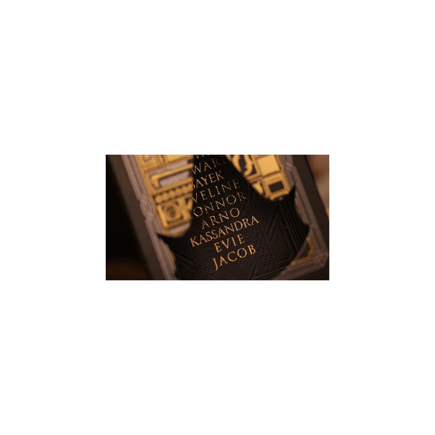 Assassin's Creed Legacy (Hidden Blade Black) Playing Cards