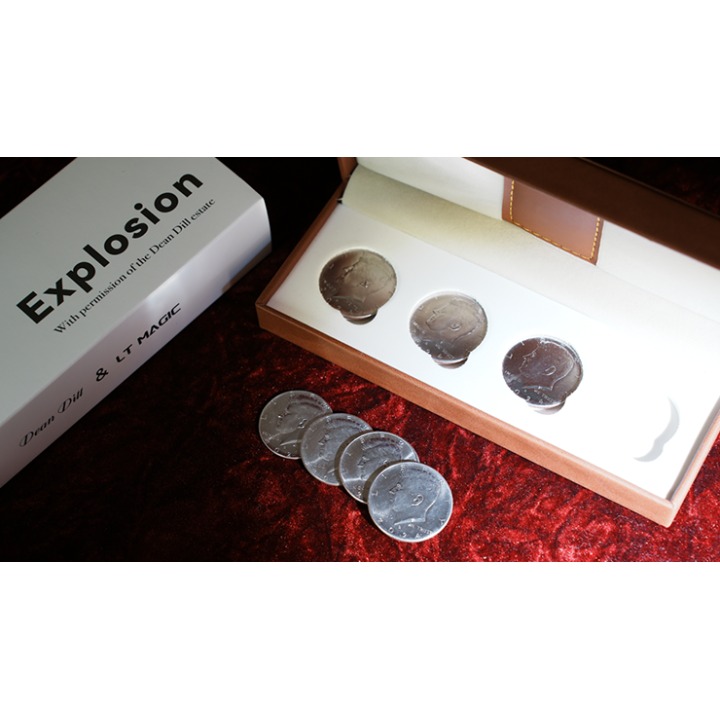 Explosion (Half Dollar) by Dean Dill and LT Magic