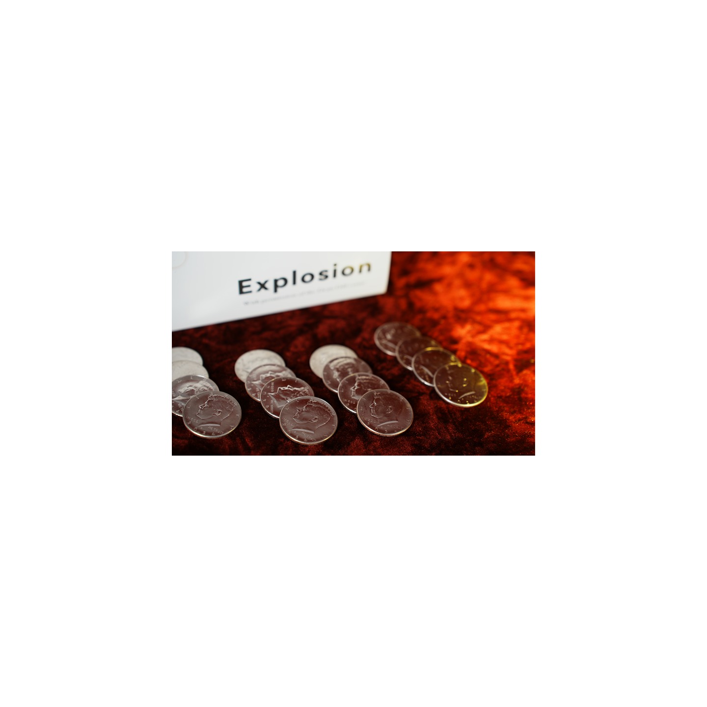 Explosion (Half Dollar) by Dean Dill and LT Magic