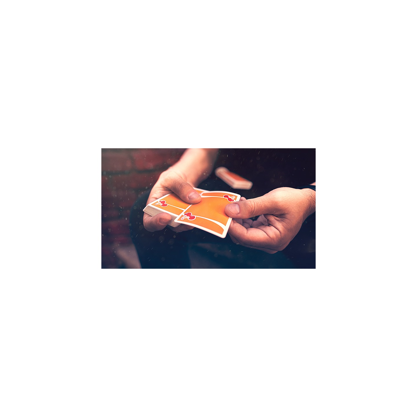 Cherry Casino Summerlin Sunset (Orange) Playing Cards by Pure Imagination Projects