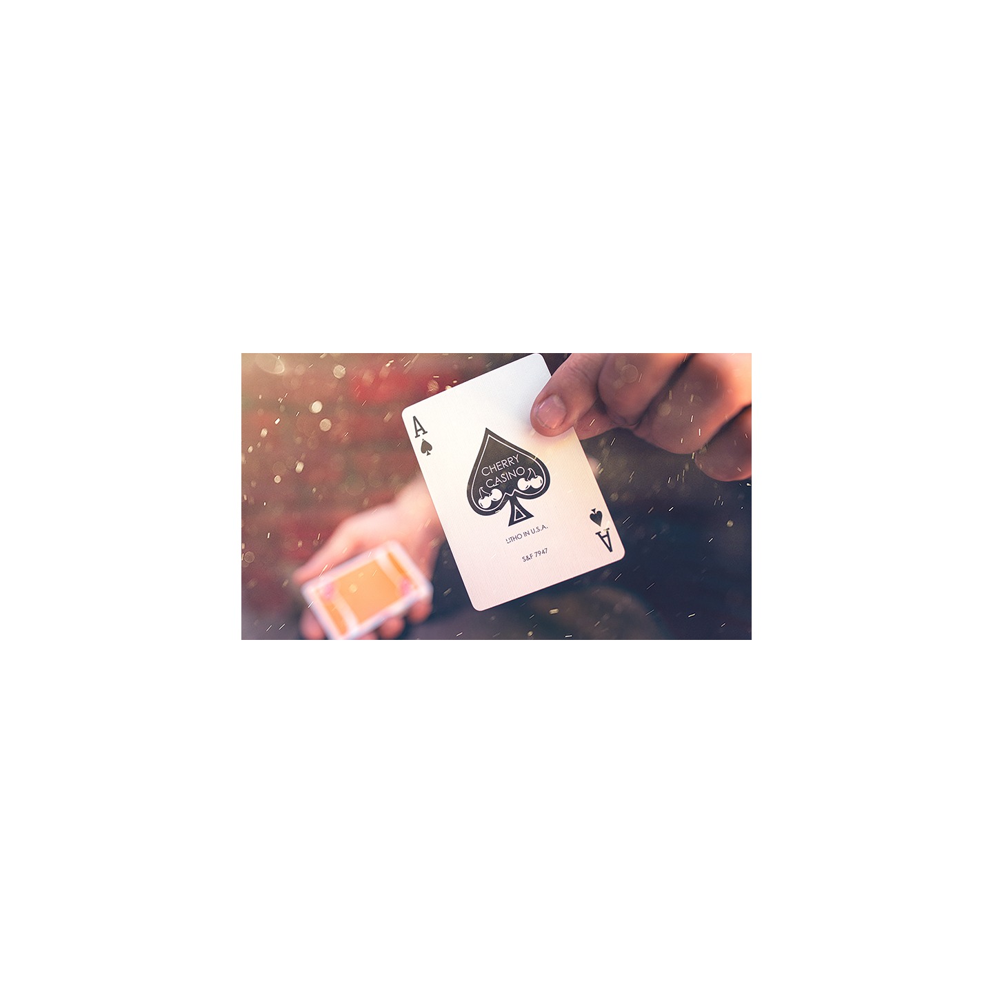 Cherry Casino Summerlin Sunset (Orange) Playing Cards by Pure Imagination Projects