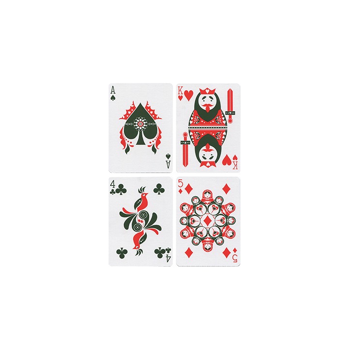 Russian Folk Art Deck by Natalia Silva