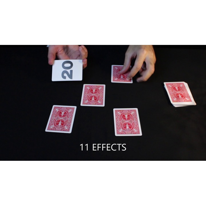 Bicycle Special NUMBERS Blue Playing Cards (plus 11 Online Effects)