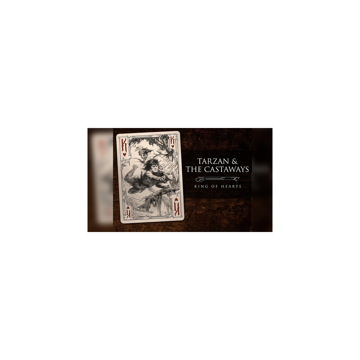 Frazetta Art Museum x Kings Wild (Drawing) Playing Cards
