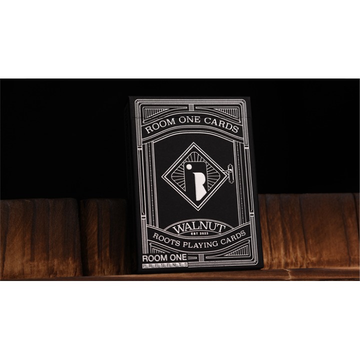 Roots Playing Cards (Walnut) by Room One