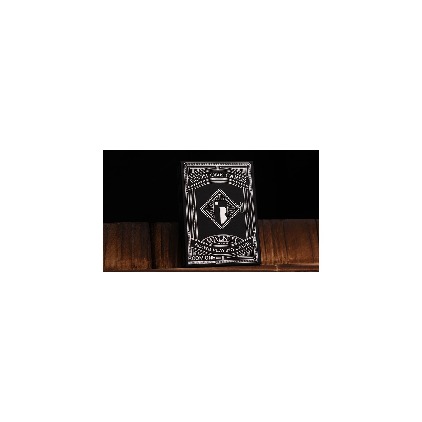 Roots Playing Cards (Walnut) by Room One