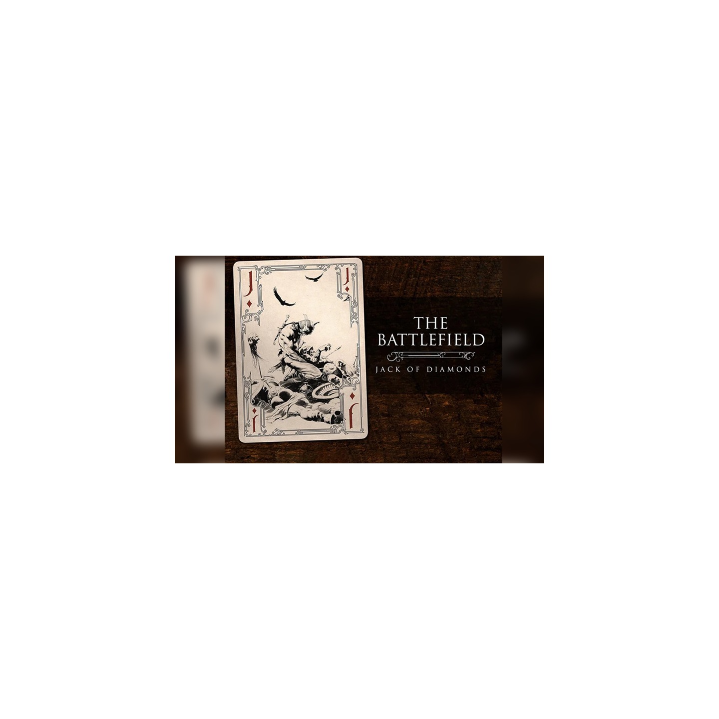 Frazetta Art Museum x Kings Wild (Drawing) Playing Cards