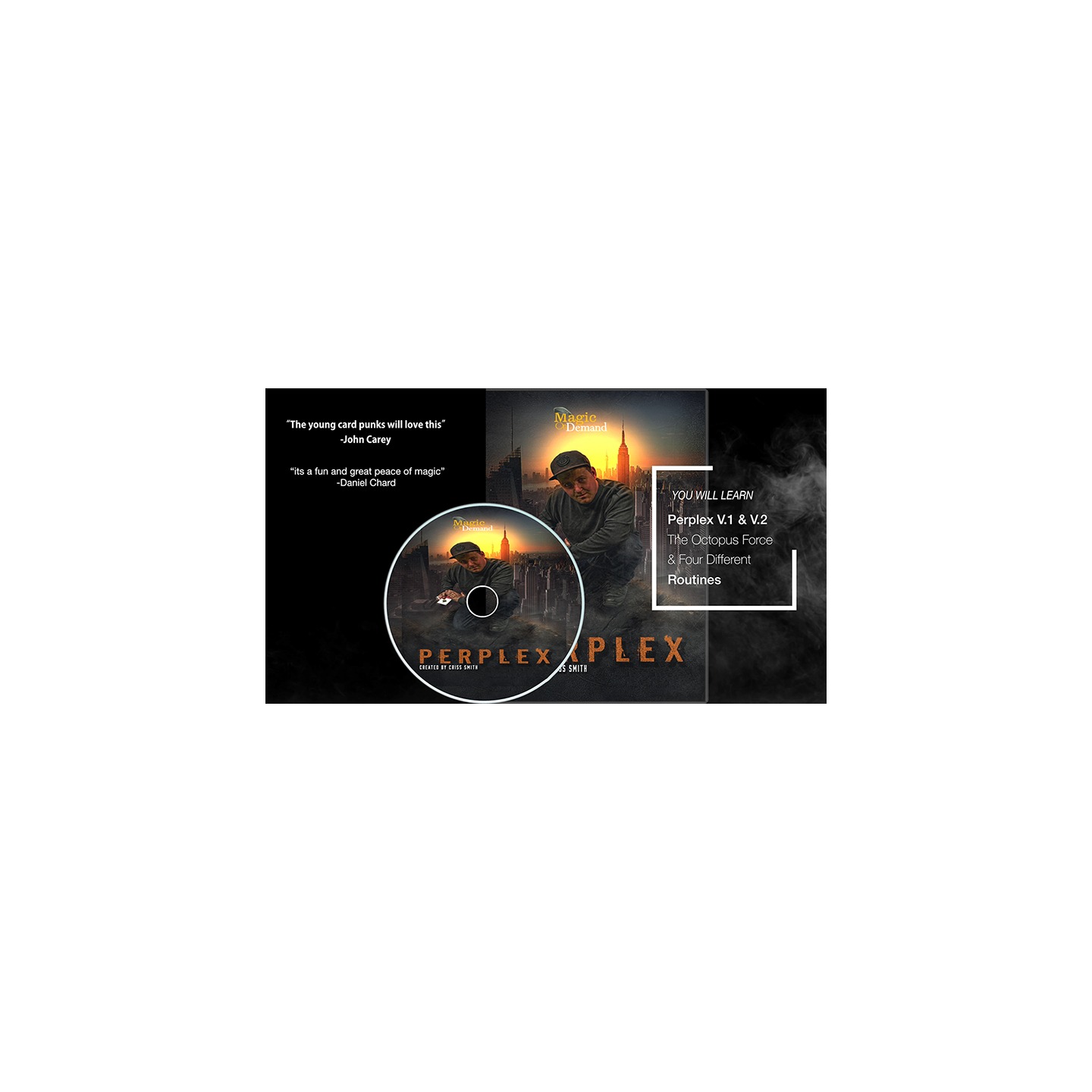 Magic On Demand & FlatCap Productions Present PERPLEX by Criss Smith - DVD