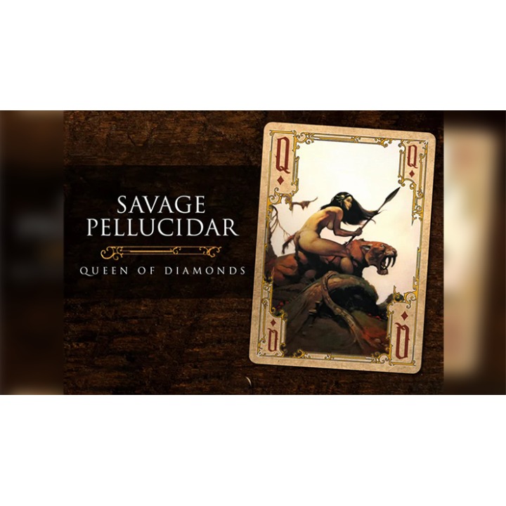 Frazetta Art Museum x Kings Wild (Painting) Playing Cards