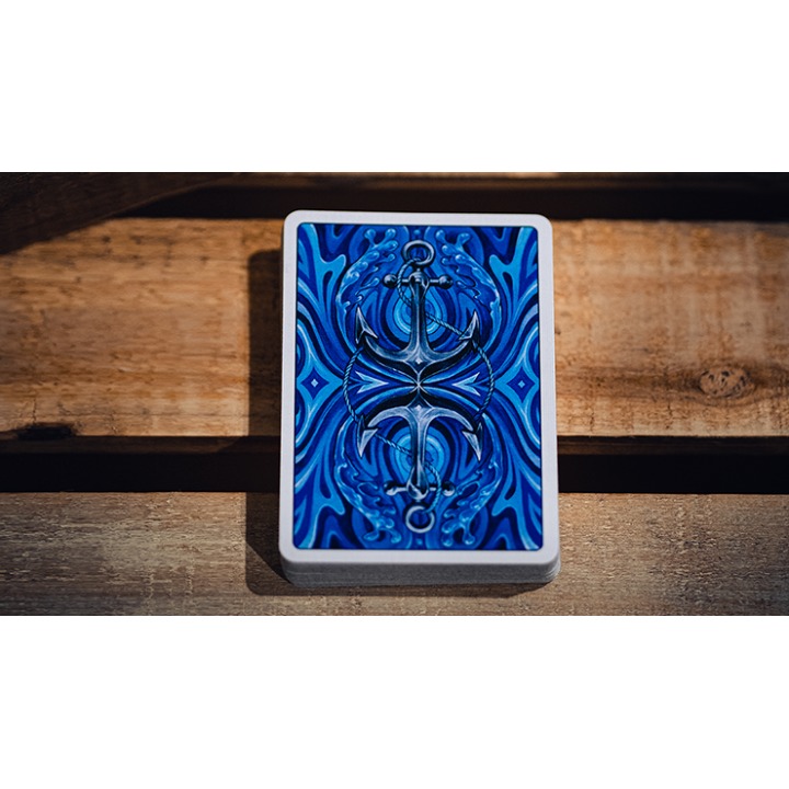 False Anchors V4 (Deep Sea) Playing Cards by Ryan Schlutz