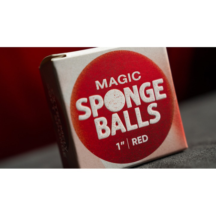 Magic Sponge Balls 4PK RED 1" by Murphy's Magic