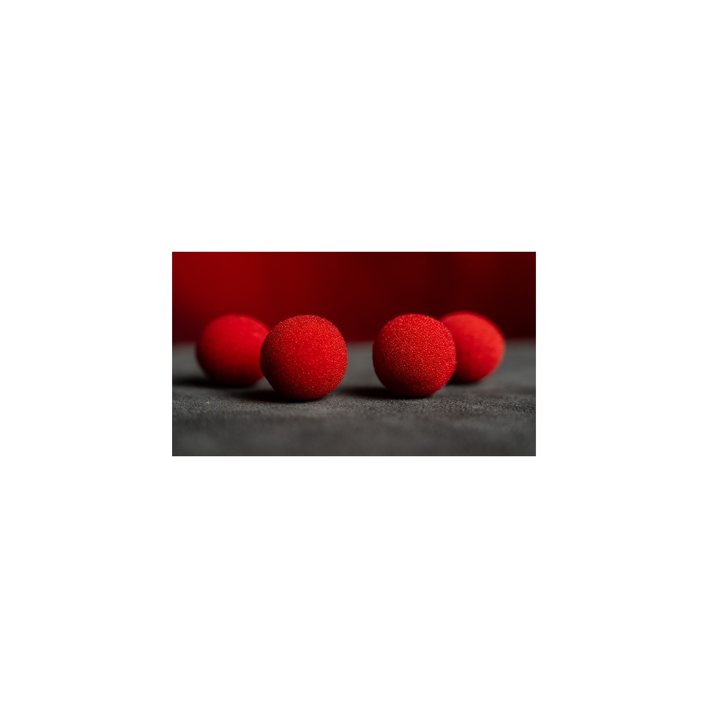 Magic Sponge Balls 4PK RED 1.5" by Murphy's Magic