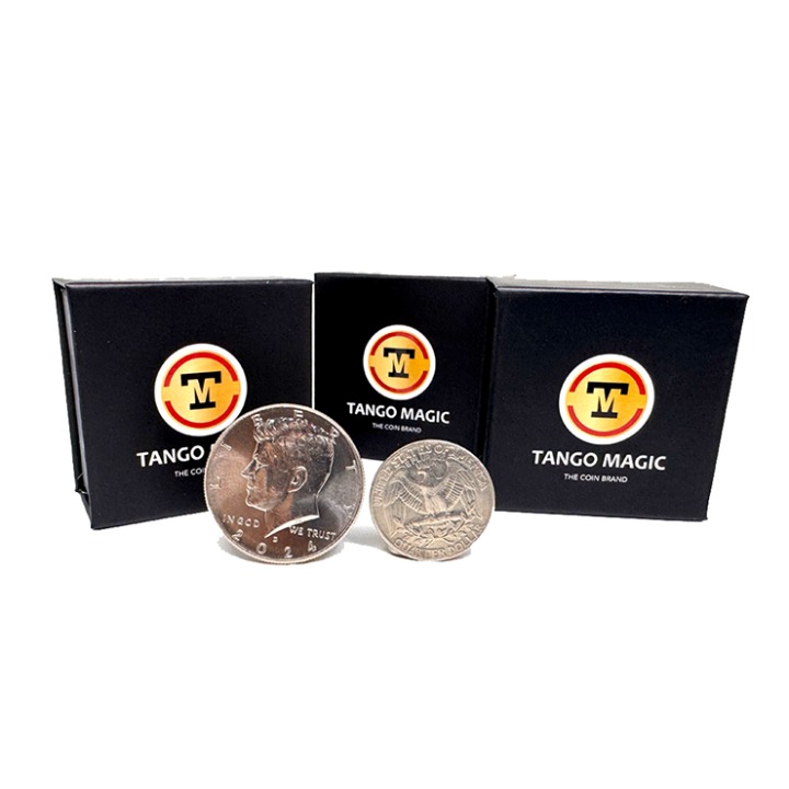 Super Scotch and Soda (US Quarter and Half Dollar) by Tango Magic (D0198)
