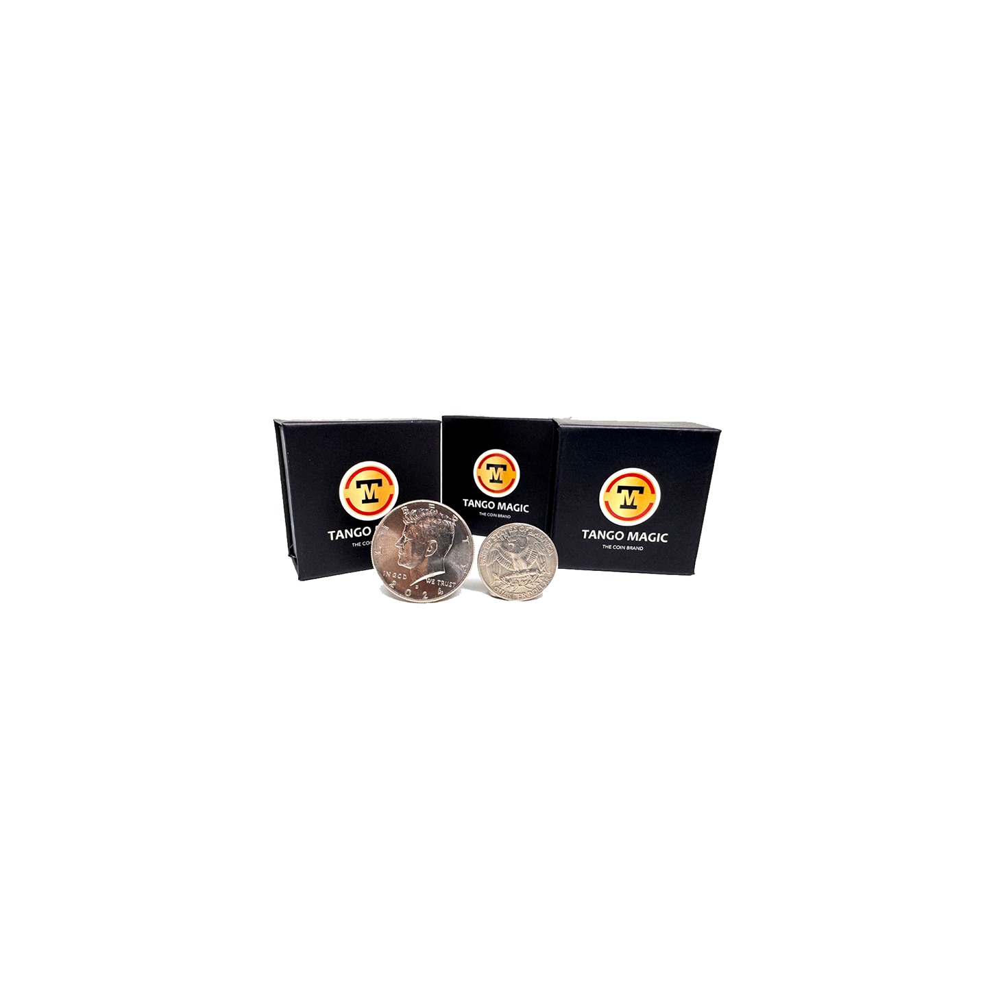 Super Scotch and Soda (US Quarter and Half Dollar) by Tango Magic (D0198)